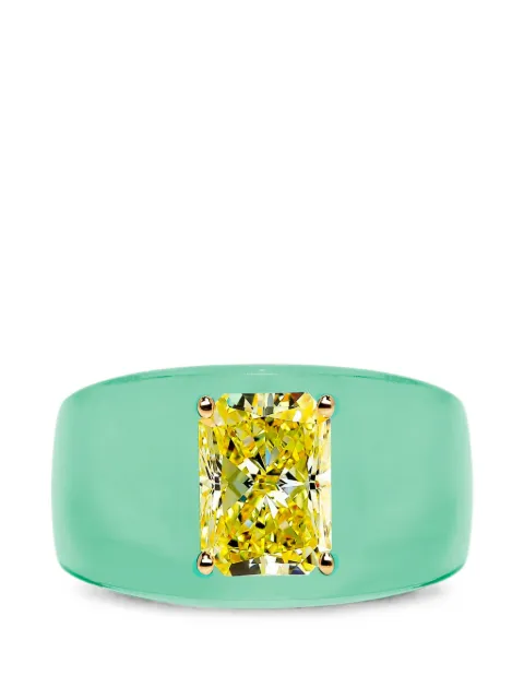 SOLO for diamonds diamond chunky ring Gold NYC0000781
