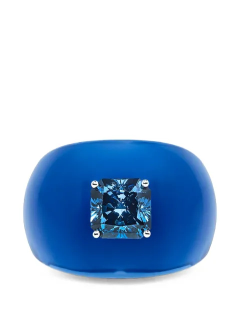 SOLO for diamonds diamond-embellished ring Silver S00354