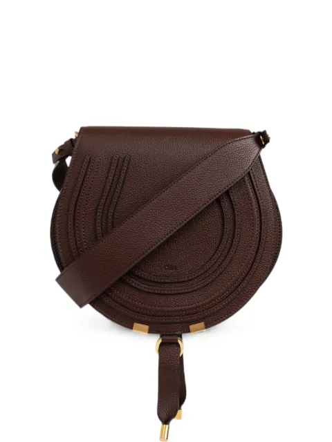 Chloé Marcie leather shoulder bag Brown CHC24AS679I31