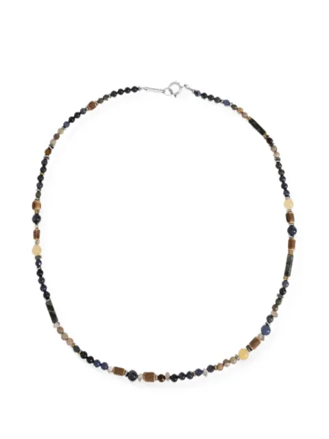 MARANT beaded stone necklace Silver CO0204HAD3B02T