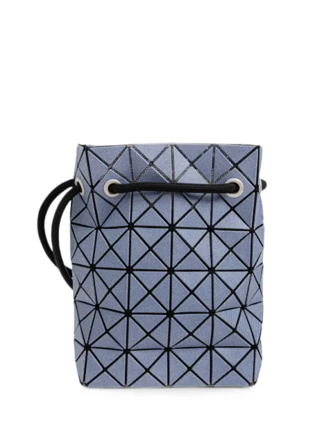 Bao Bao Issey Miyake geometric-panel drawstring bucket bag Blue BB66AG5910