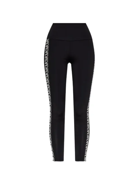 Michael Michael Kors monogram-print leggings Black MT6311IKND0