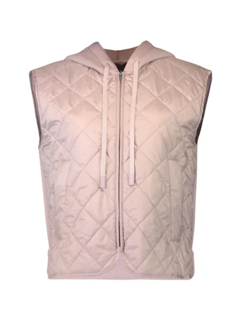 Max Mara quilted hooded gilet Pink 2615281016100