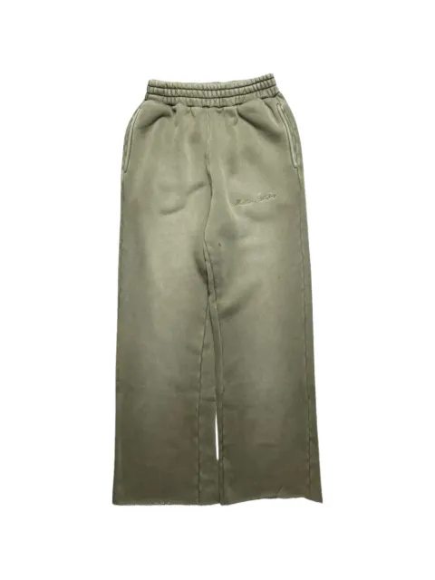 Thirteen Studios logo-embroidered track pants Green E685BE9B