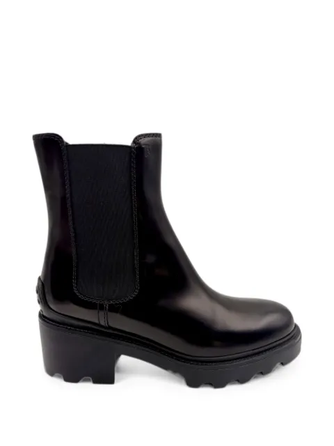 Tod's gommini-detail Chelsea boots Black XXW08D0EA10KTB999