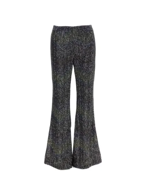 Missoni sequin-embellished flared trousers Black DS26WI09BC006G
