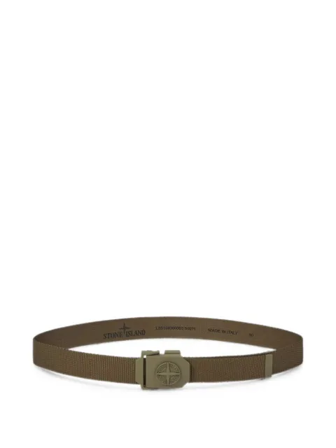 Stone Island 9300003 nylon tape belt Green L2S15300003S0071
