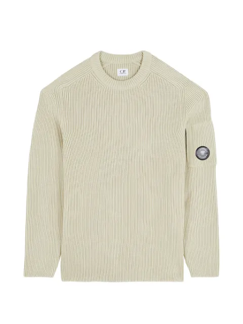 C.P. Company Lens-detail sweater Neutrals 21CMKN101A006608A120