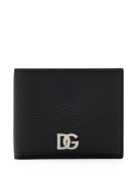 Dolce & Gabbana DG Logo leather wallet Black BP3102A0370
