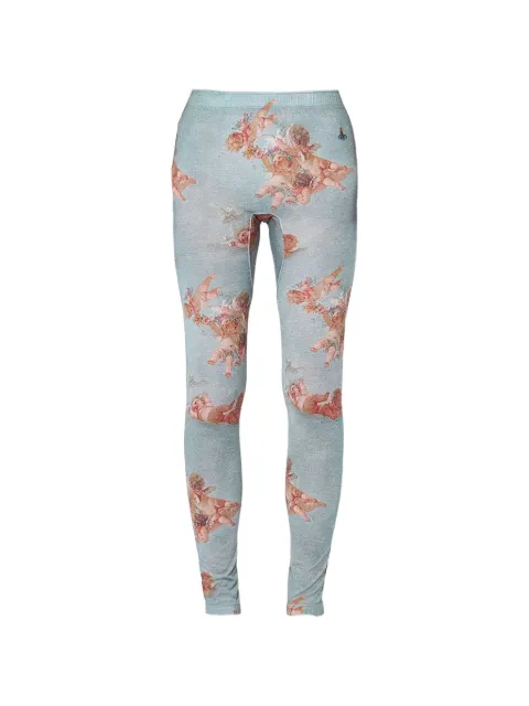 Vivienne Westwood graphic-print leggings Blue 3J010006J00BGO301