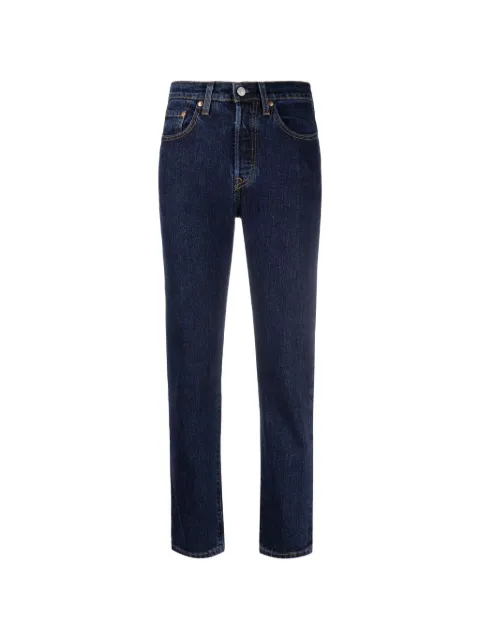 Levi's 501 cropped jeans Blue 36200