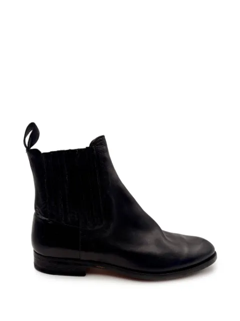 ELIA MAURIZI leather Chelsea boots Black 9477TODI