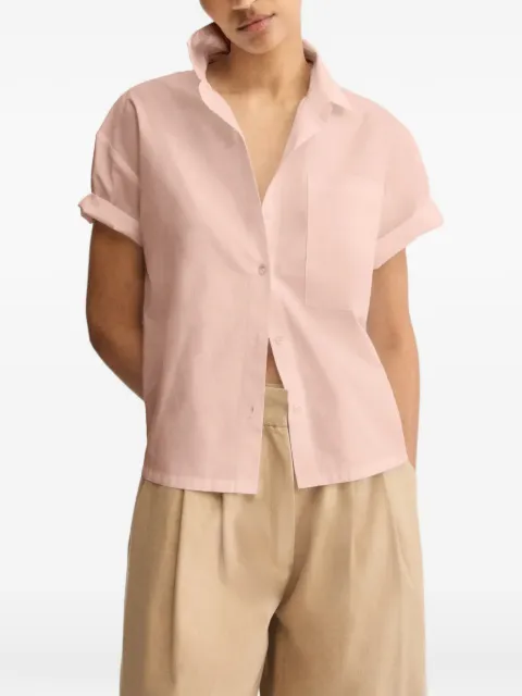 Arlo Mott Clark split-back shirt Pink 1030