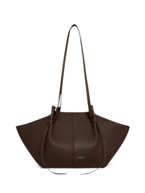 Yuzefi Mochi leather shoulder bag Brown MOCHIYUZPF25HBBDL038ESPRESSO