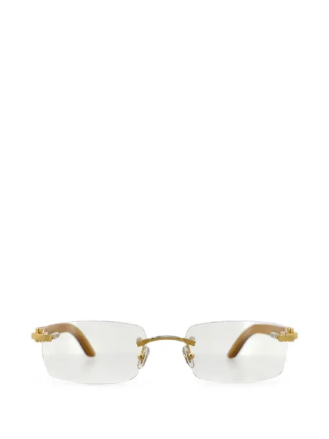 Cartier square-frame glasses Gold C53C31L1