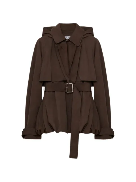 LOEWE jacket in cotton and silk Brown S359Y02XHL