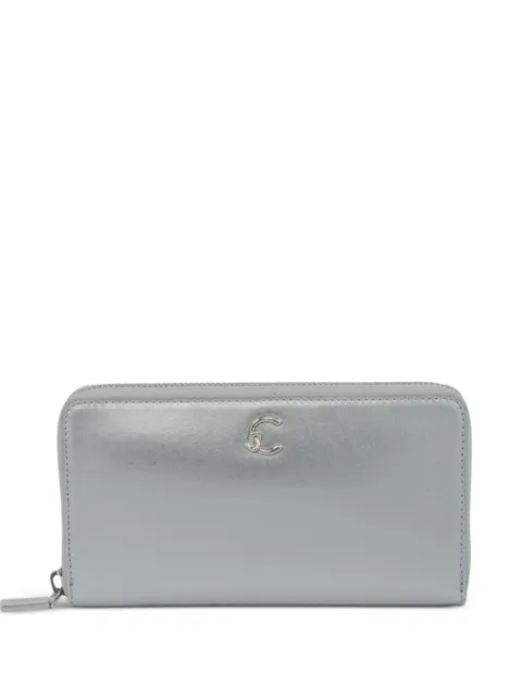 Coccinelle logo-detail plaque wallet Silver E2S4F113201