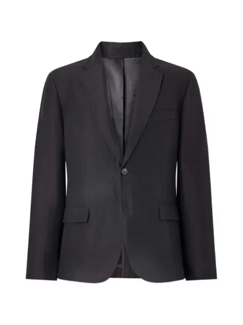 rag & bone notched-lapel single-breasted blazer Black RV9L26P4MLN
