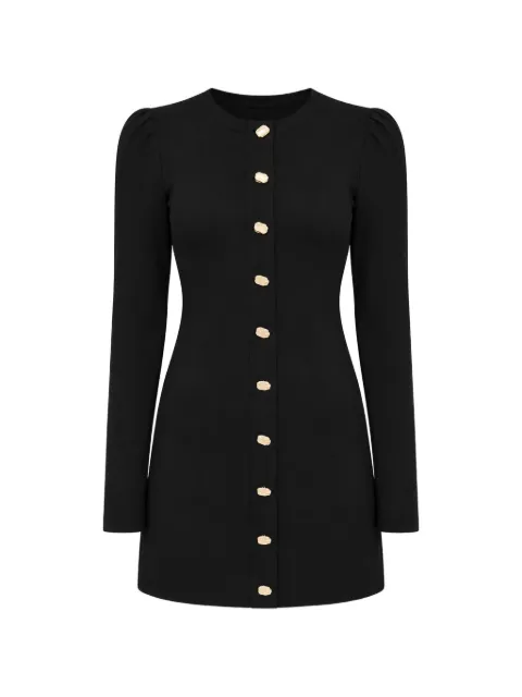 Reformation Micah button-down mini dress Black 1316533