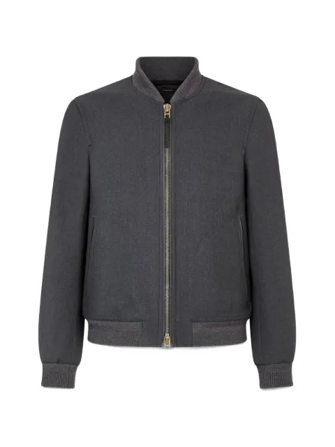 TOM FORD zip-up bomber jacket Grey OBS090FMW094
