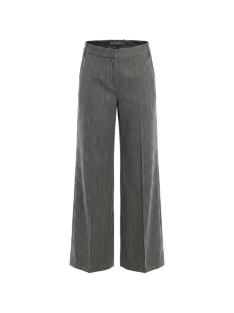 Ermanno Scervino wide-leg tailored trousers Grey D496P301YAX