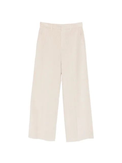 Brunello Cucinelli wide-leg corduroy trousers Neutrals MA180P8724C9815