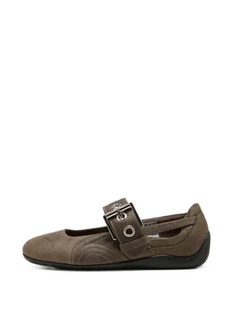 PUMA Speedcat Ballet buckle-strap sneakers Brown 40805401