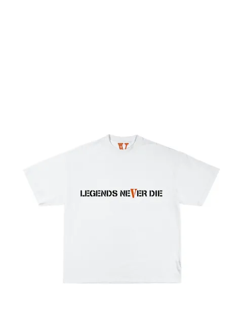 Vlone x Juice Wrld crew-neck T-shirt White VL0040