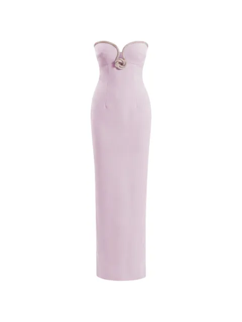 Saiid Kobeisy strapless maxi dress Pink RTCKSS26MD040