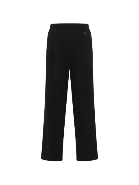 Wooyoungmi pleated drawstring-waist track pants Black W263PT17