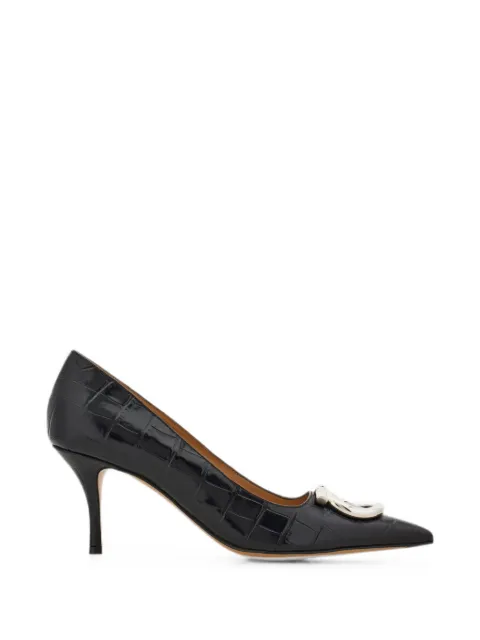Ferragamo maxi Gancini pumps Black 794991
