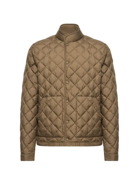 Moncler Oise diamond-quilted jacket Green L20911A00214597X2