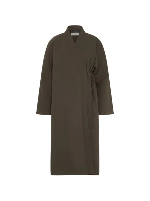 St. Agni Pillow Wrap coat Brown W2624270WOD