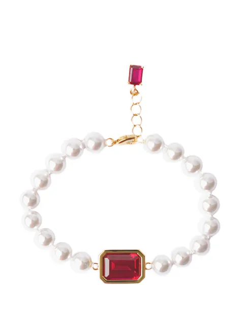 Izabel Display Mega crystal-embellished bracelet White CCMPBPG