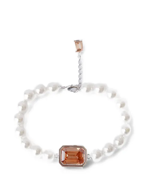 Izabel Display crystal-embellished bracelet White CCMPBBES