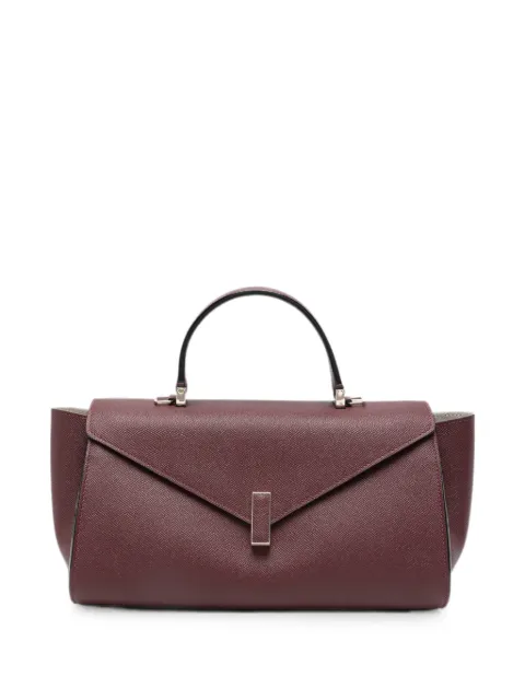 Valextra Brera leather tote bag Red WBES0096010LOC99RA