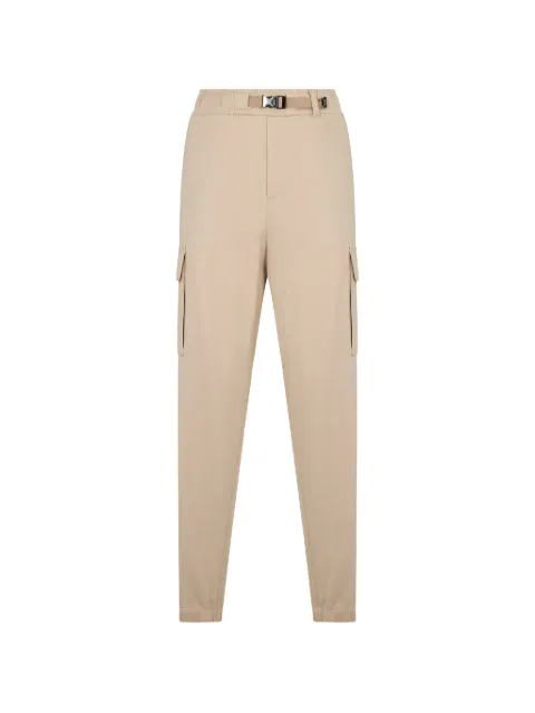 Moorer buckle-fastening cargo pants Neutrals TARAJ