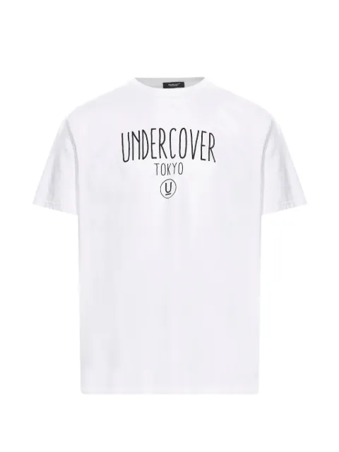 Undercover logo-print T-shirt White UC2C9805