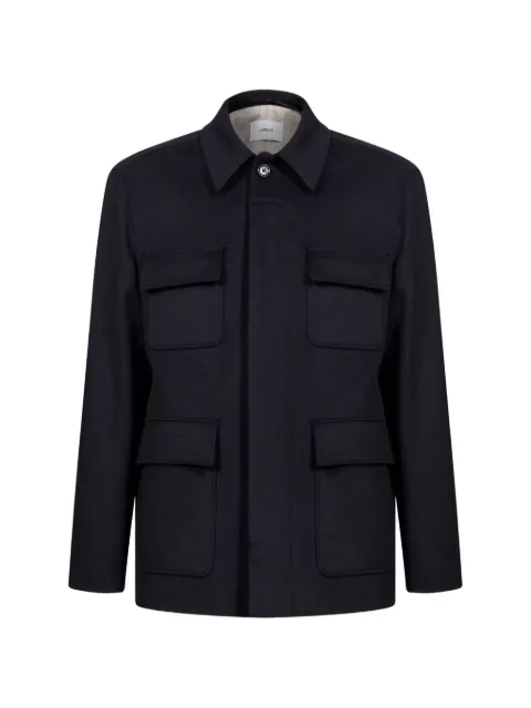 Lardini multi-pocket concealed-fastening jacket Black ACGOSPELCN65602850