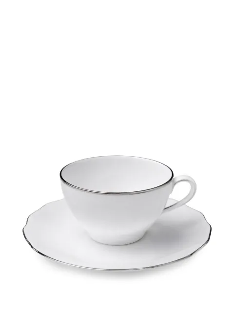 GINORI 1735 Duchessa teacup and saucer White 6180