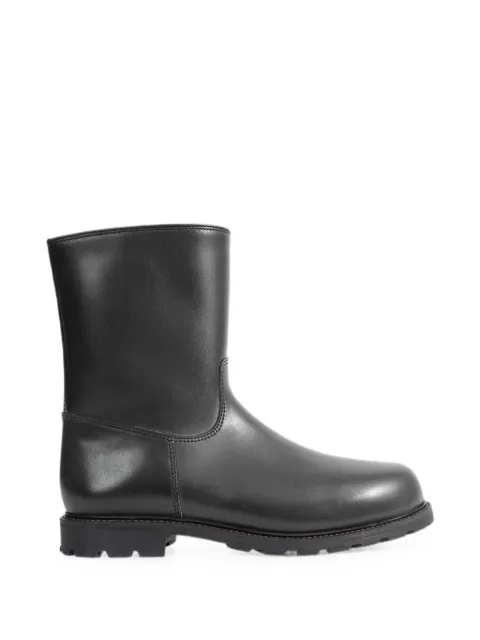 Ludwig Reiter Arlberg bark-tanned leather boots Black 583D