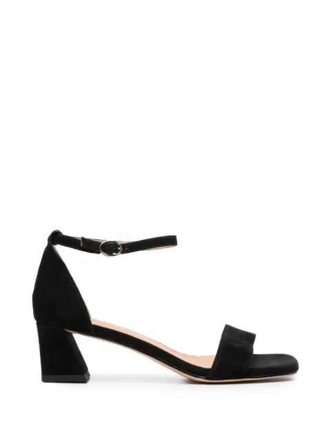LINDA BAUMANN buckle-fastening block-heel sandals Black 658526156