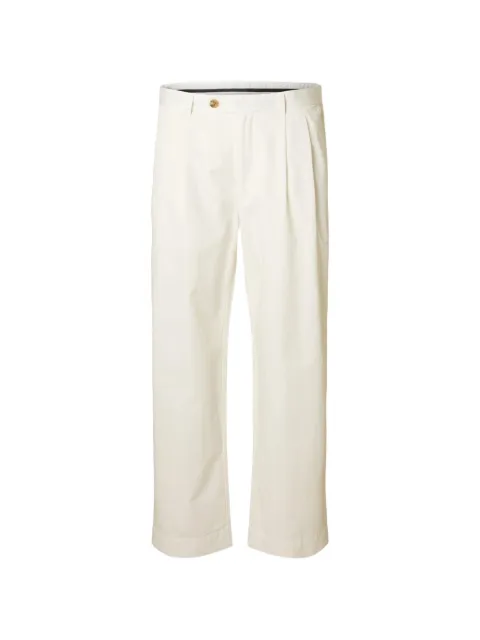 SELECTED pleated trousers White 16096226