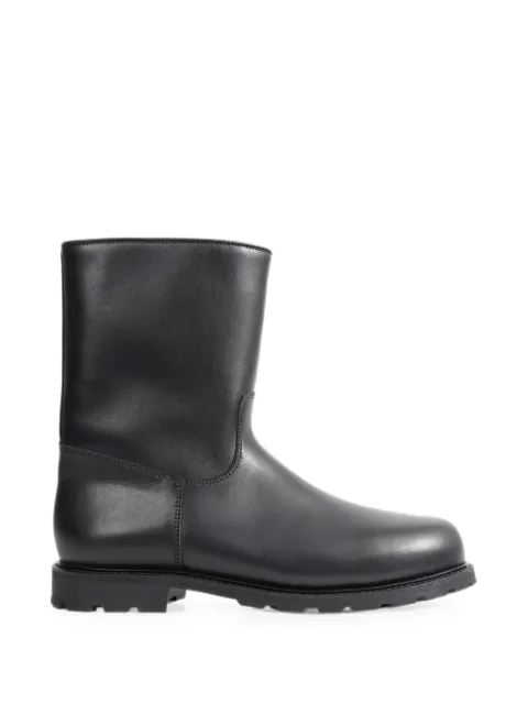 Ludwig Reiter Arlberg bark-tanned leather boots Black 583S