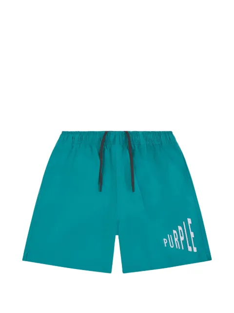 Purple Brand Amplified All Around shorts Green P504POBC326