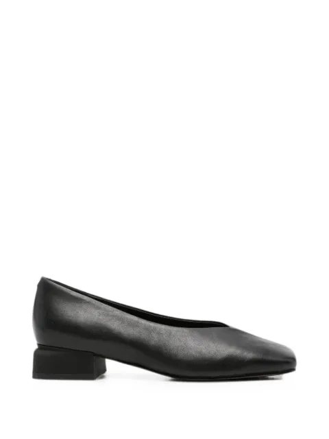 LINDA BAUMANN square-toe block-heel pumps Black 659326104