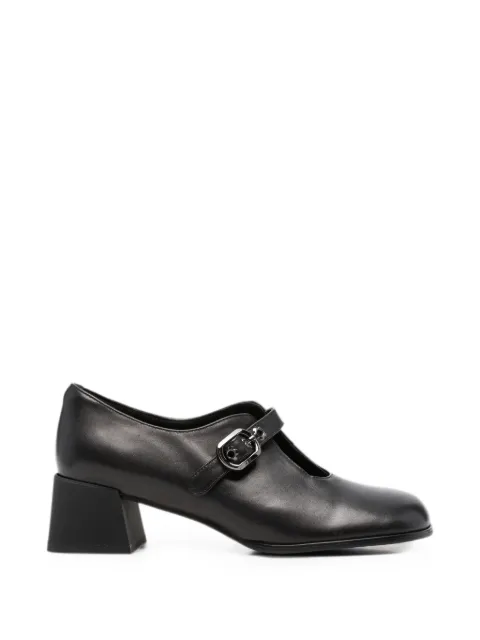 LINDA BAUMANN buckle-fastening block-heel pumps Black 659326111