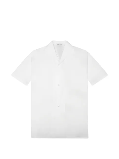 Jil Sander short-sleeve poplin shirt White J22DL0399J45342100