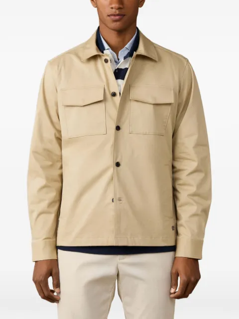 Hackett London Heritage shirt jacket Neutrals HM6000028