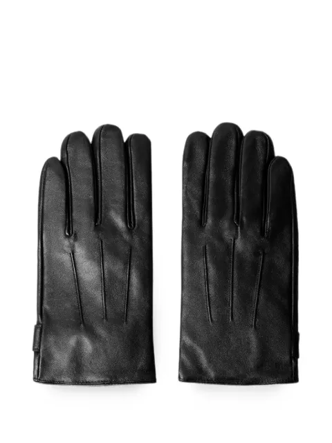 Hackett London Commuter touch-strap gloves Black HM0400132
